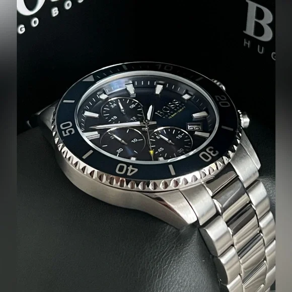 HB1513907 - Hugo Boss Men’s Admiral Blue Dial Watch - Picture 3 of 13